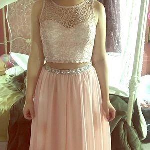🔥🔥💕Pink prom dress